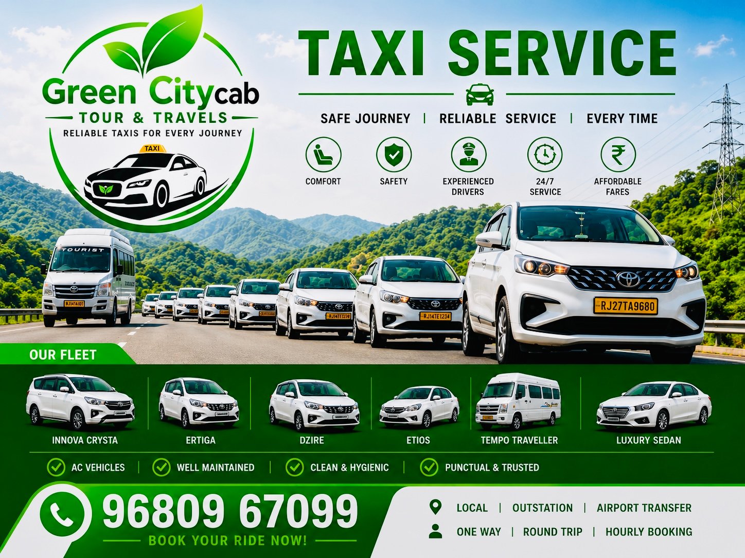 SUV / MUV taxi in Udaipur